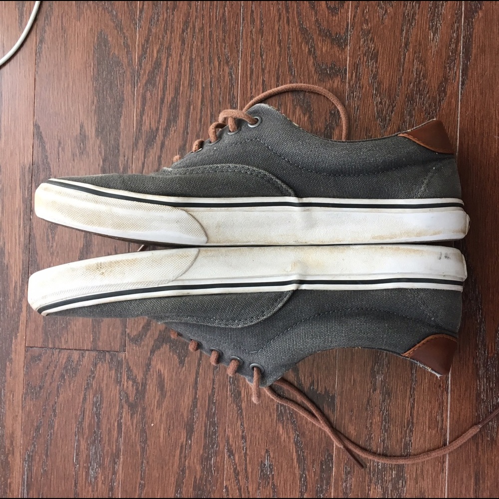 Gray Vans shoes