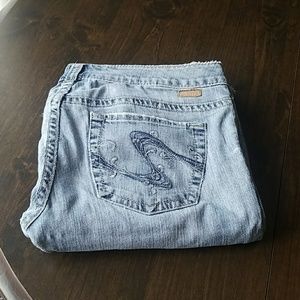 Silver jeans