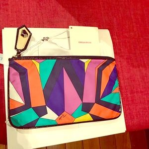 Emilio Pucci wristlet
