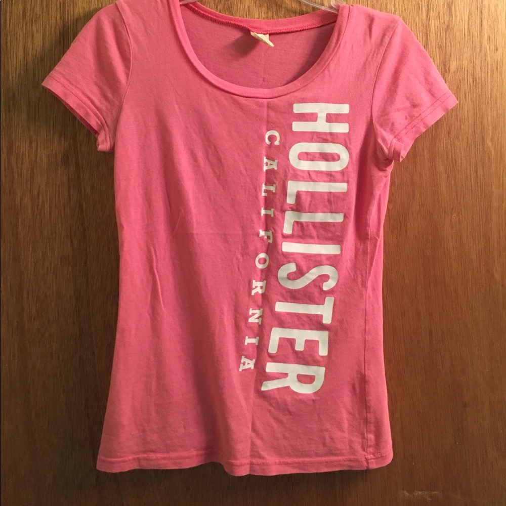 Pink Hollister shirt