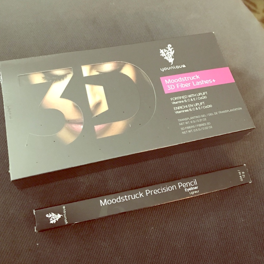 Younique mascara and eyeliner- new in packaging