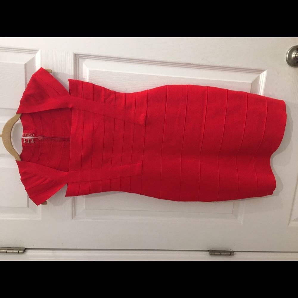 Red dress