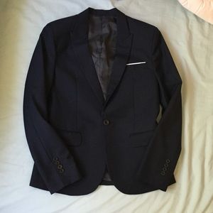 Navy blue blazer
