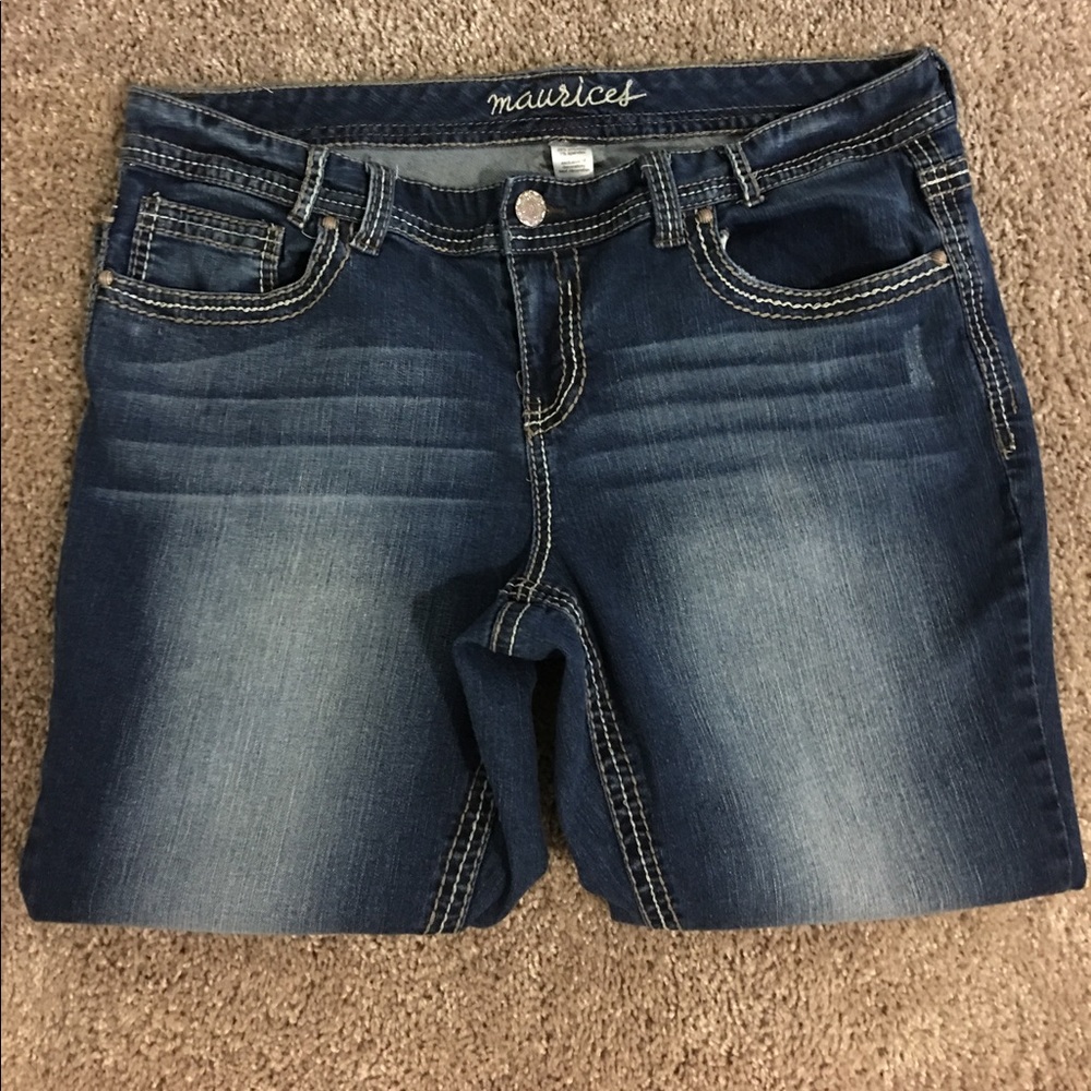 Maurices cropped jeans size 20