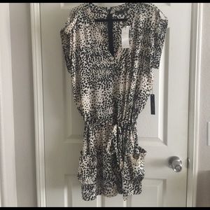 Leopard print romper