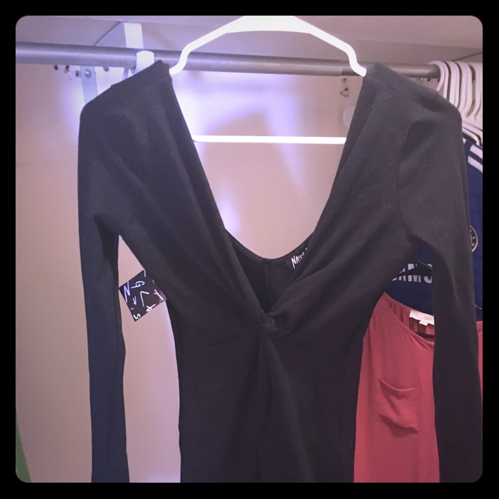 Nasty Gal Black dress