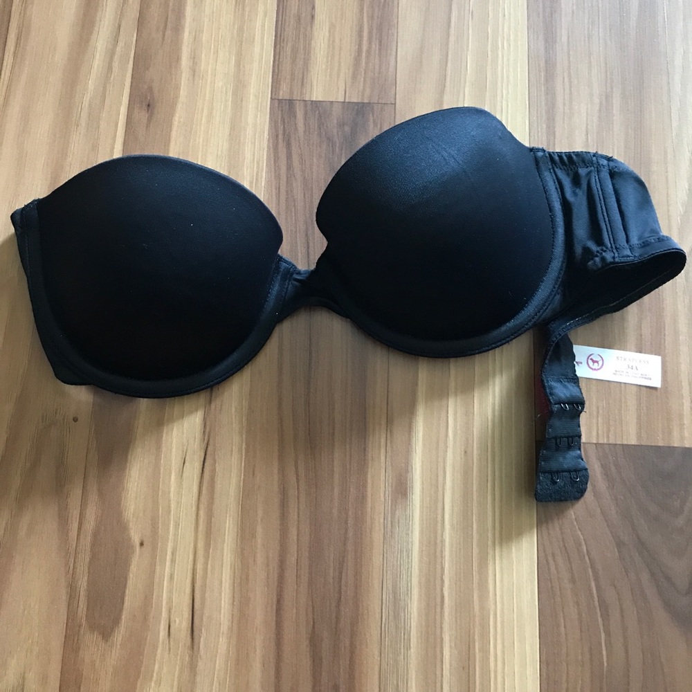 PINK strapless bra size 34A