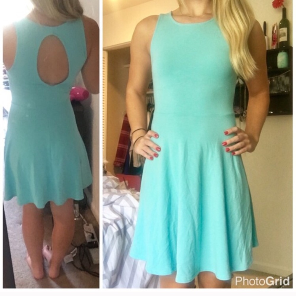 Turquoise Dress