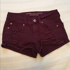 American Eagle Distressed Shorts