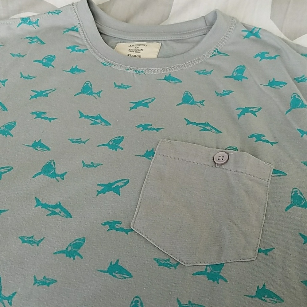 Shark Pattern T-Shirt