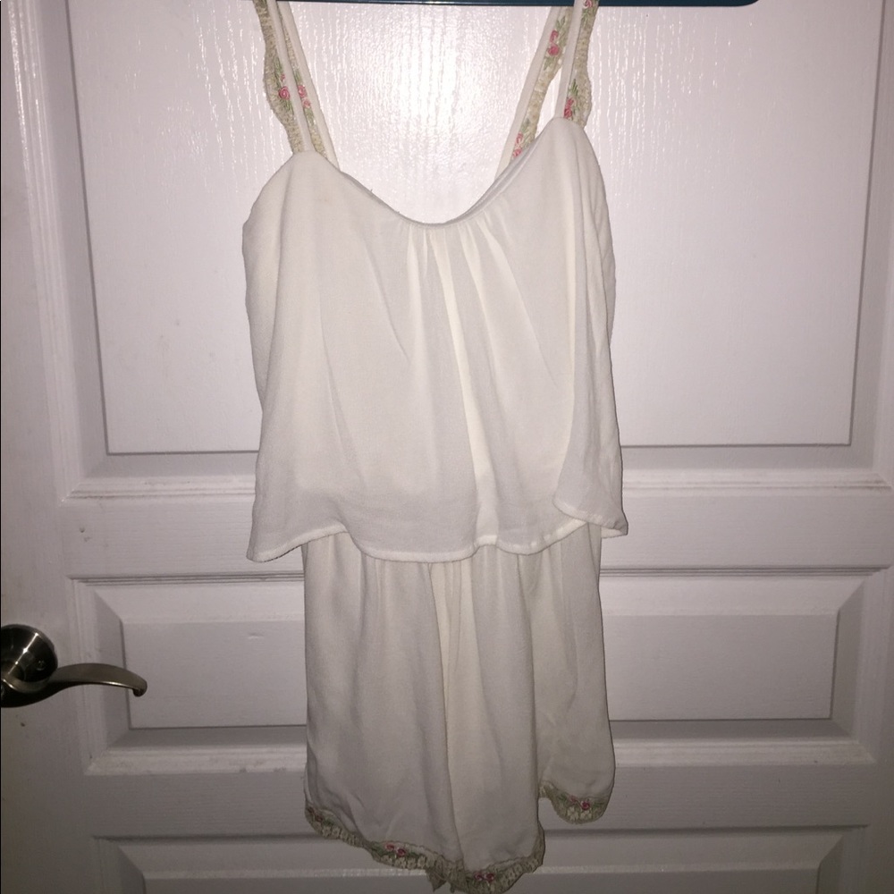 White romper