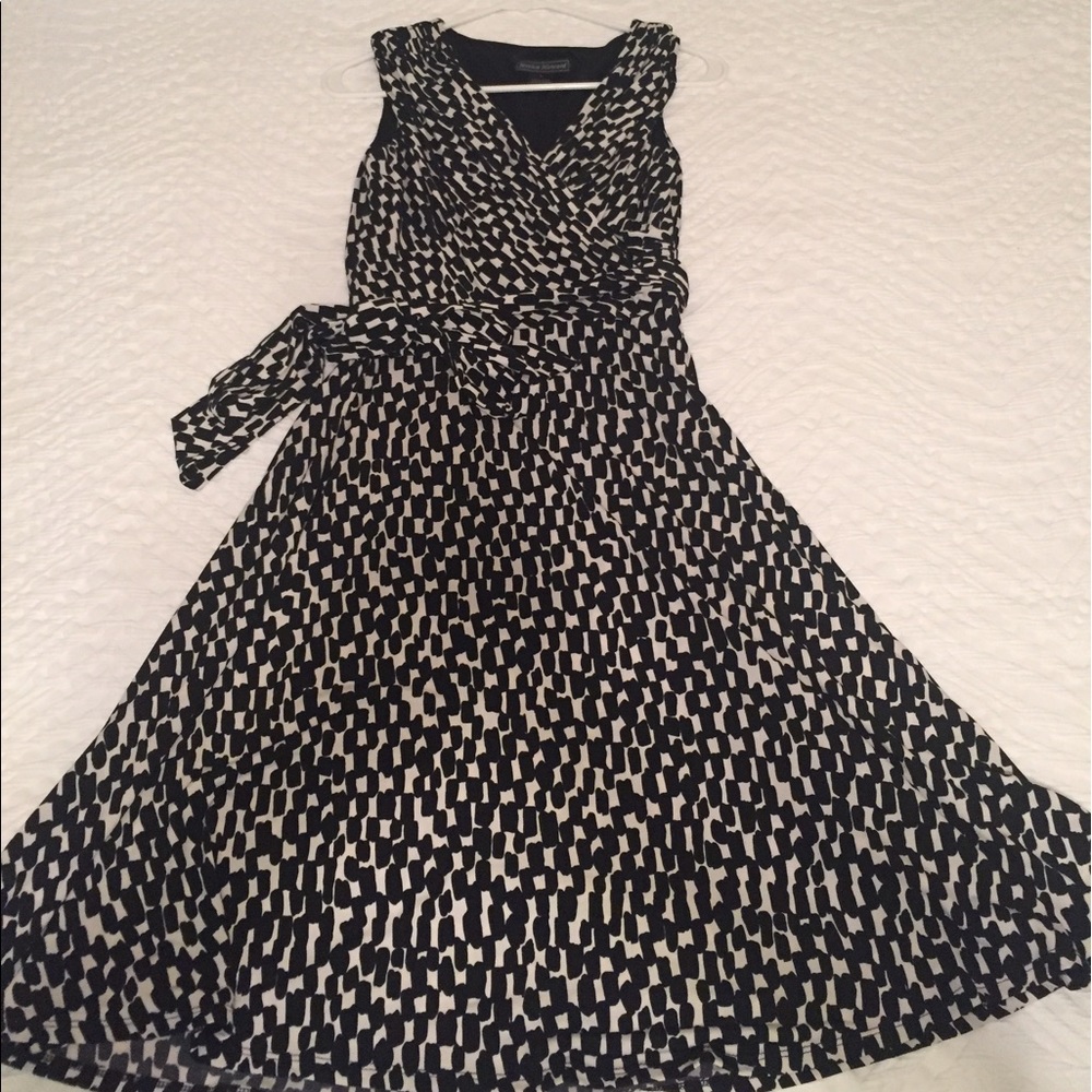 Black and White Dress