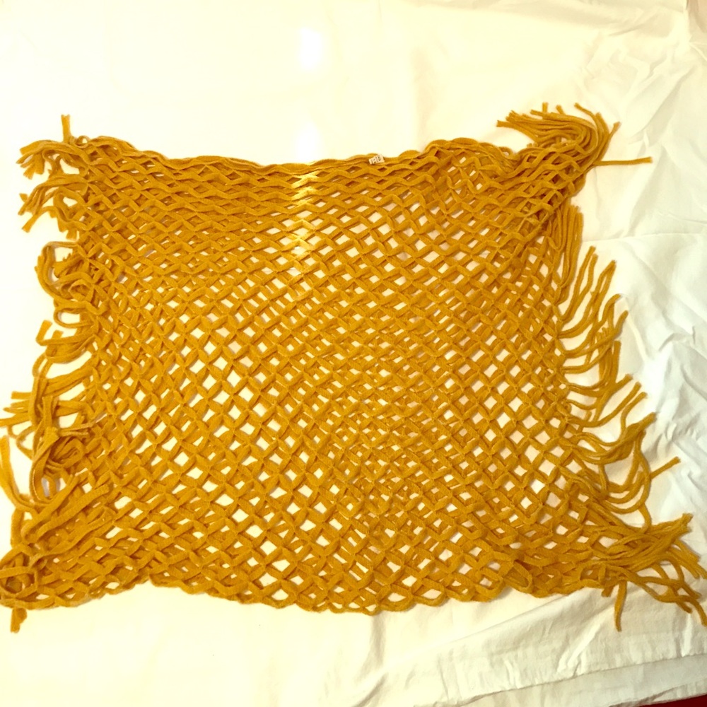 Mustard Green Scarf