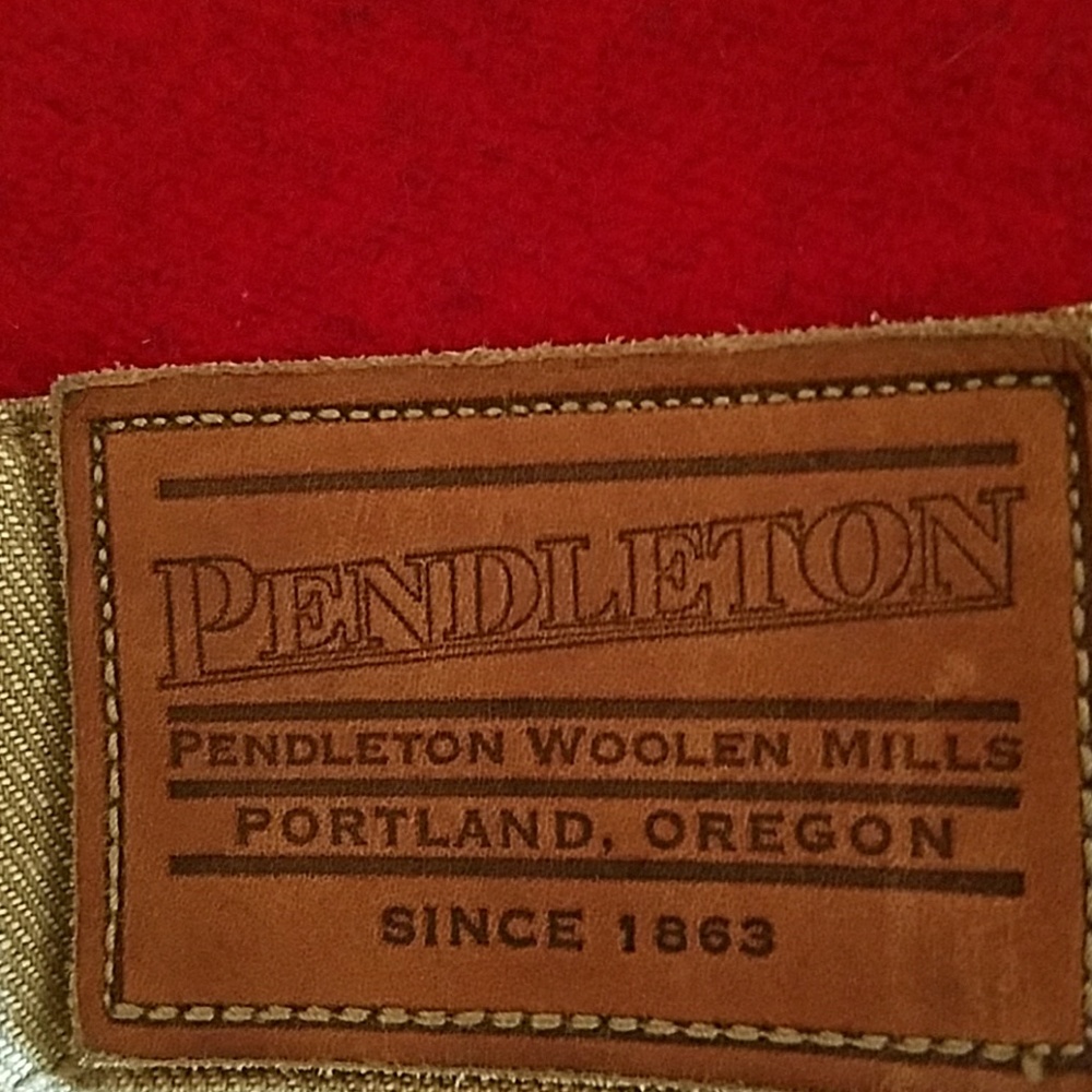 PENDLETON  WOOL LINED DENIM JACKET~NWOT~🎊3XHP🎊 - Picture 6 of 8