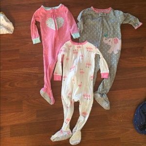 3 sleeper onsies