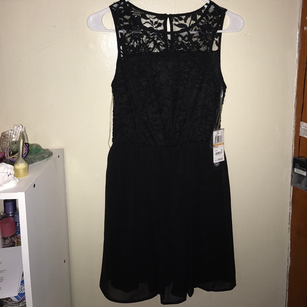 black dress