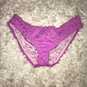 VS purple bathing suit bottoms