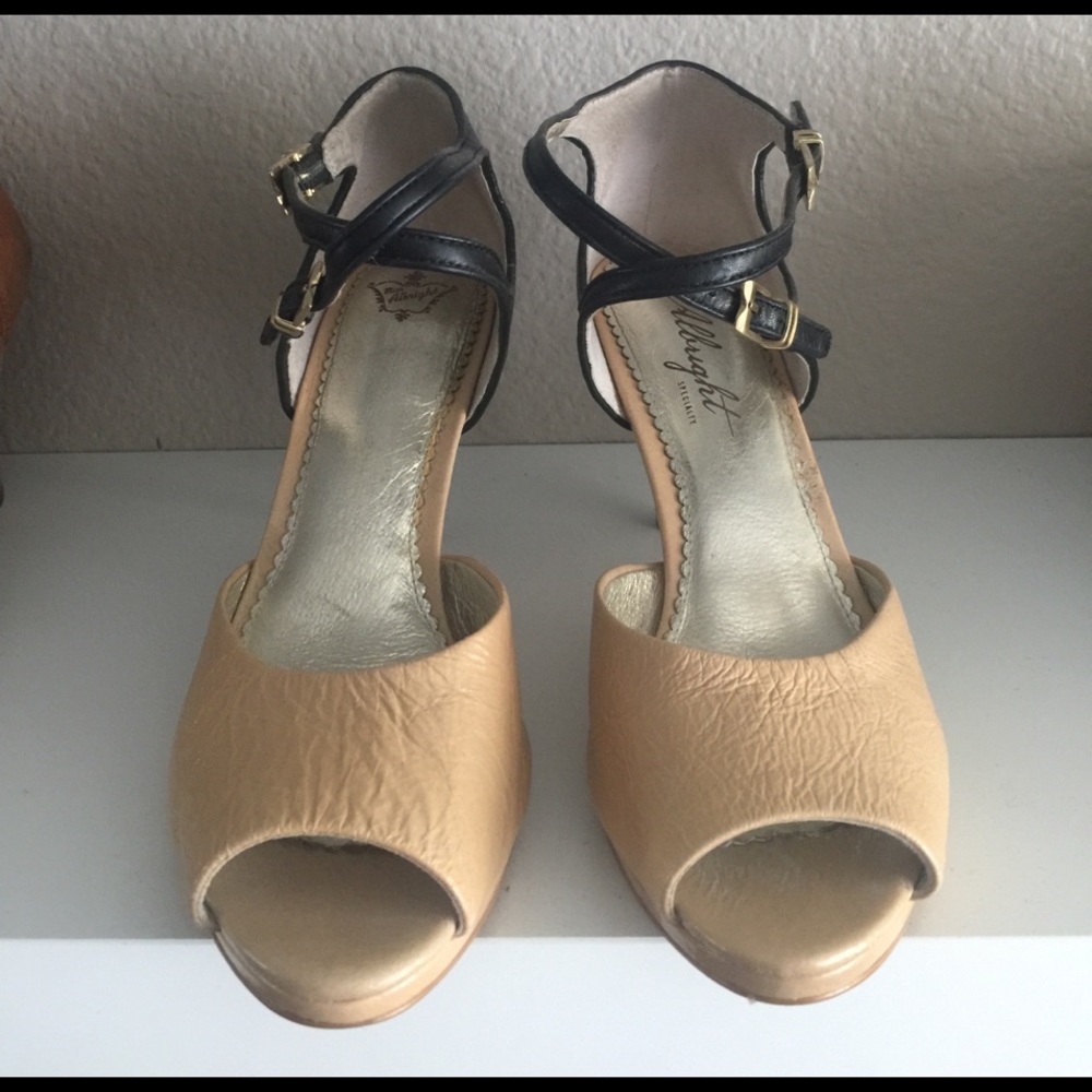 Black and Tan heels.