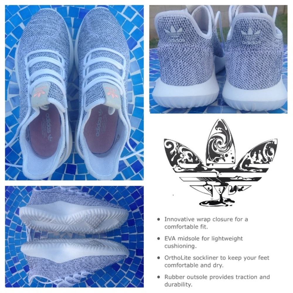 SOLD!  Adidas Originals Tubular Shadow sneakers - Picture 3 of 4