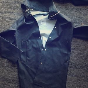 Stutterheim Black Raincoat