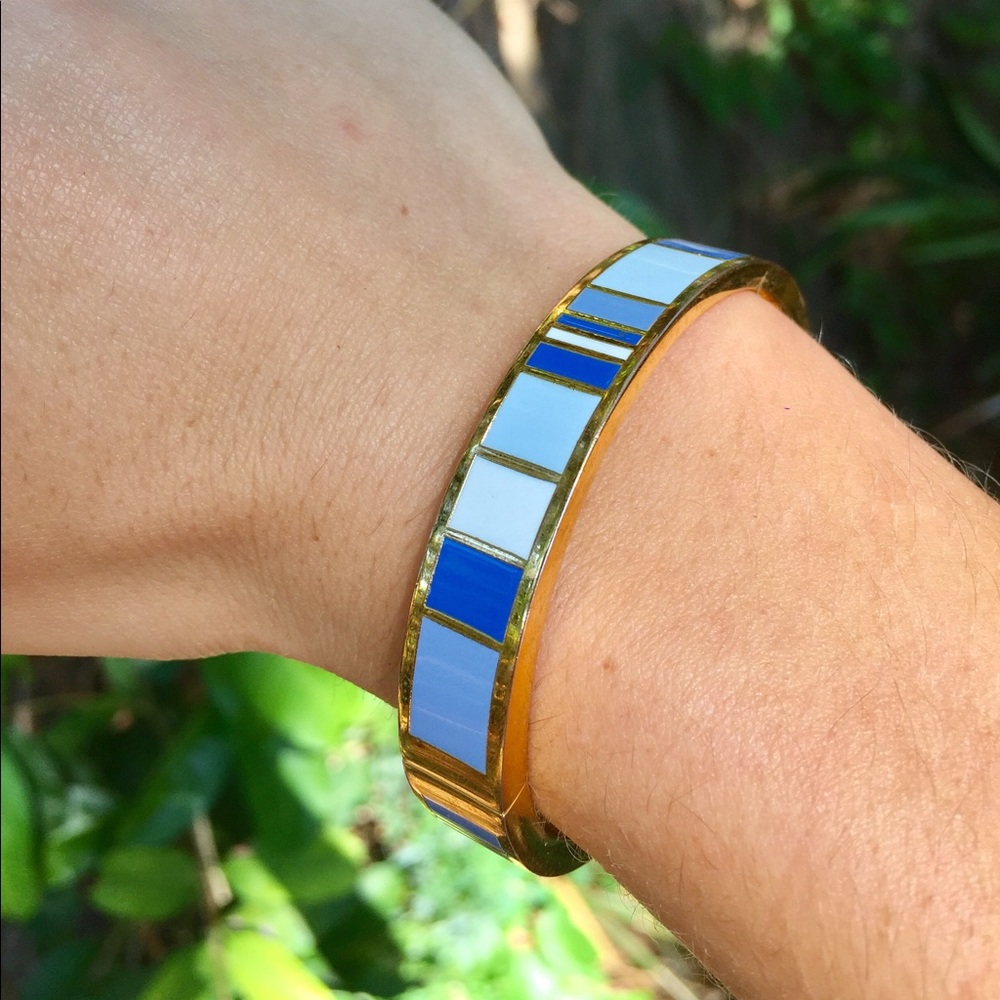 KATE SPADE "WORK WONDERS" GOLD BRACELET