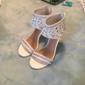 White heels