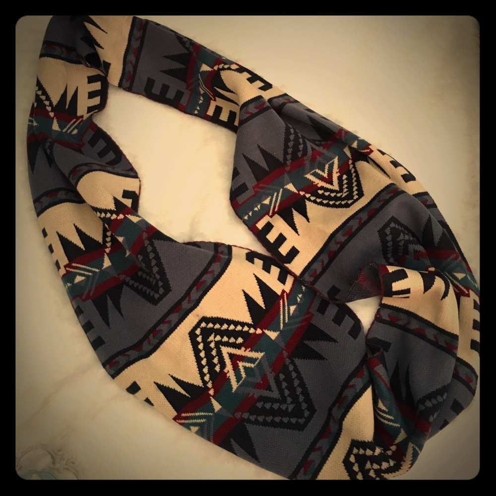 Multicolored warm scarf. New but no tags. $7