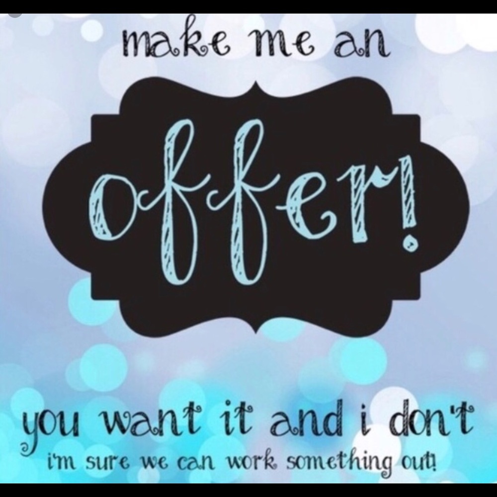 ALL REASONABLE OFFERS WILL BE CONSIDERED 🤔😉🙂