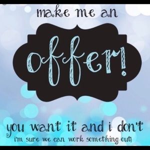 ALL REASONABLE OFFERS WILL BE CONSIDERED 🤔😉🙂