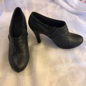 Madden Girl High Heeled Black Ankle Booties