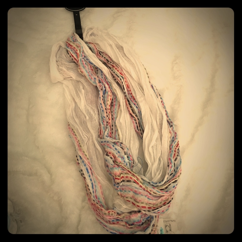 New mutilcolored scarf. New with tags. $7