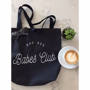 Bad Ass Babes Club Tote Bag
