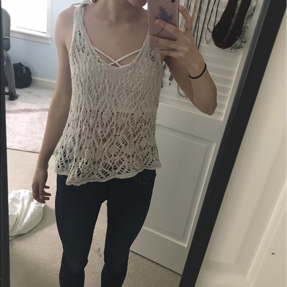 Staring at Stars Crochet Top (Back) - Picture 4 of 4