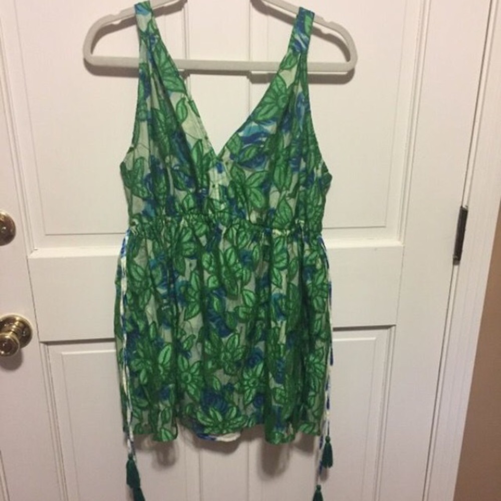 New with tags Lane Bryant Women's green lace top