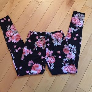 Flower Print Legging