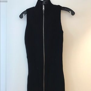 Zara dress with front zip