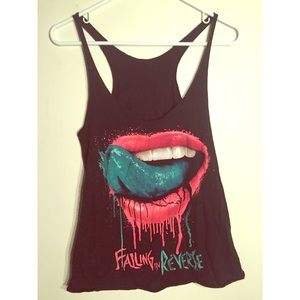 Falling In Reverse Mouth Tank Top