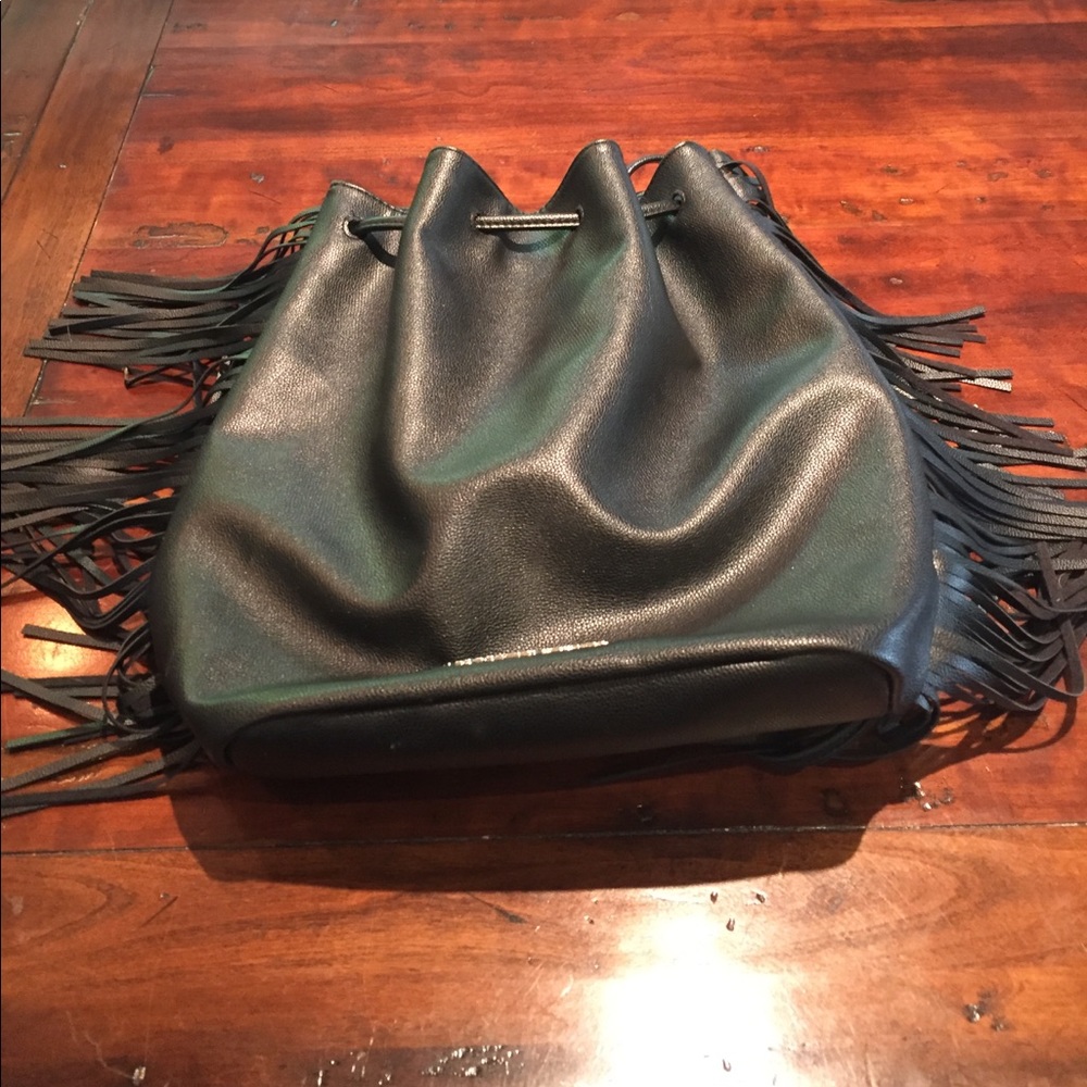 Victoria secret fringe backpack