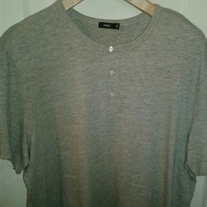 *Vince* grey Henley shirt