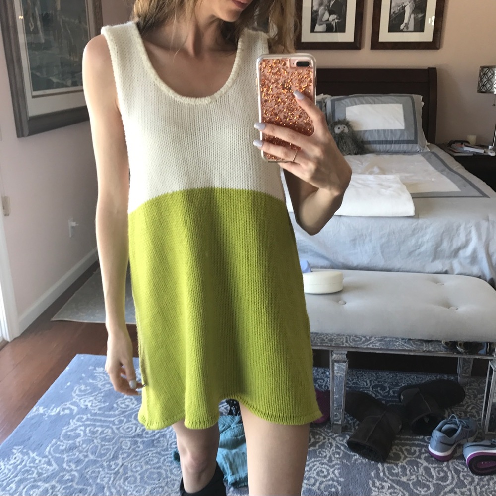 For Love and Lemons sweater tank dress