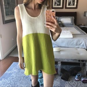 For Love and Lemons sweater tank dress