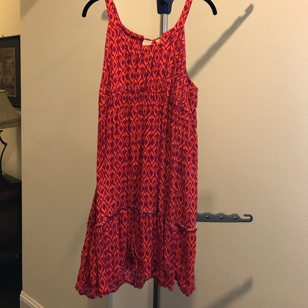 Diamond patterned bright sundress