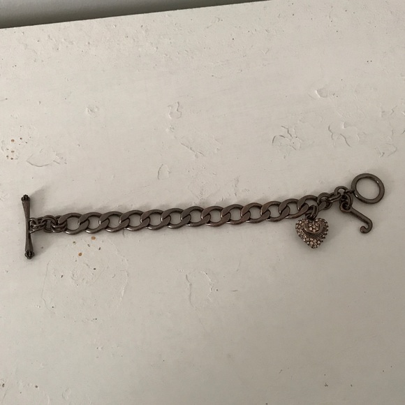 Juicy couture bronze brown heart bracelet - Picture 3 of 3