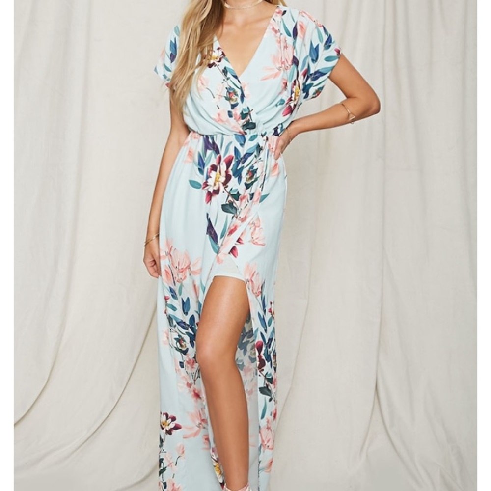 Pretty By Rory Floral Maxi Dress