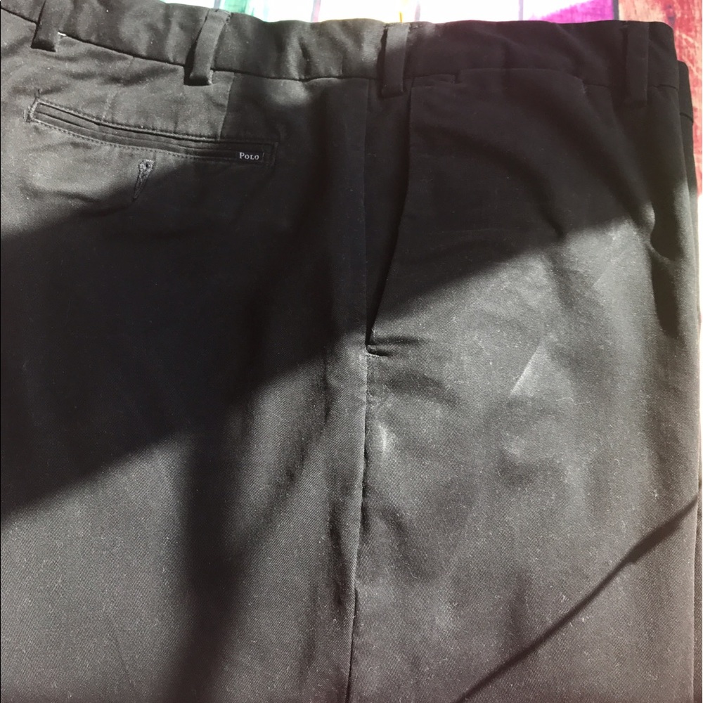 Polo by Ralph Lauren 40x32 Custom Fit Blk Pants