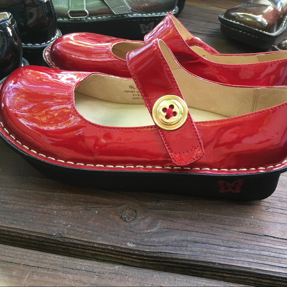 Red shoes