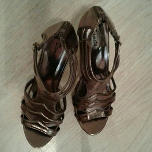 Beautiful Bronze Heels