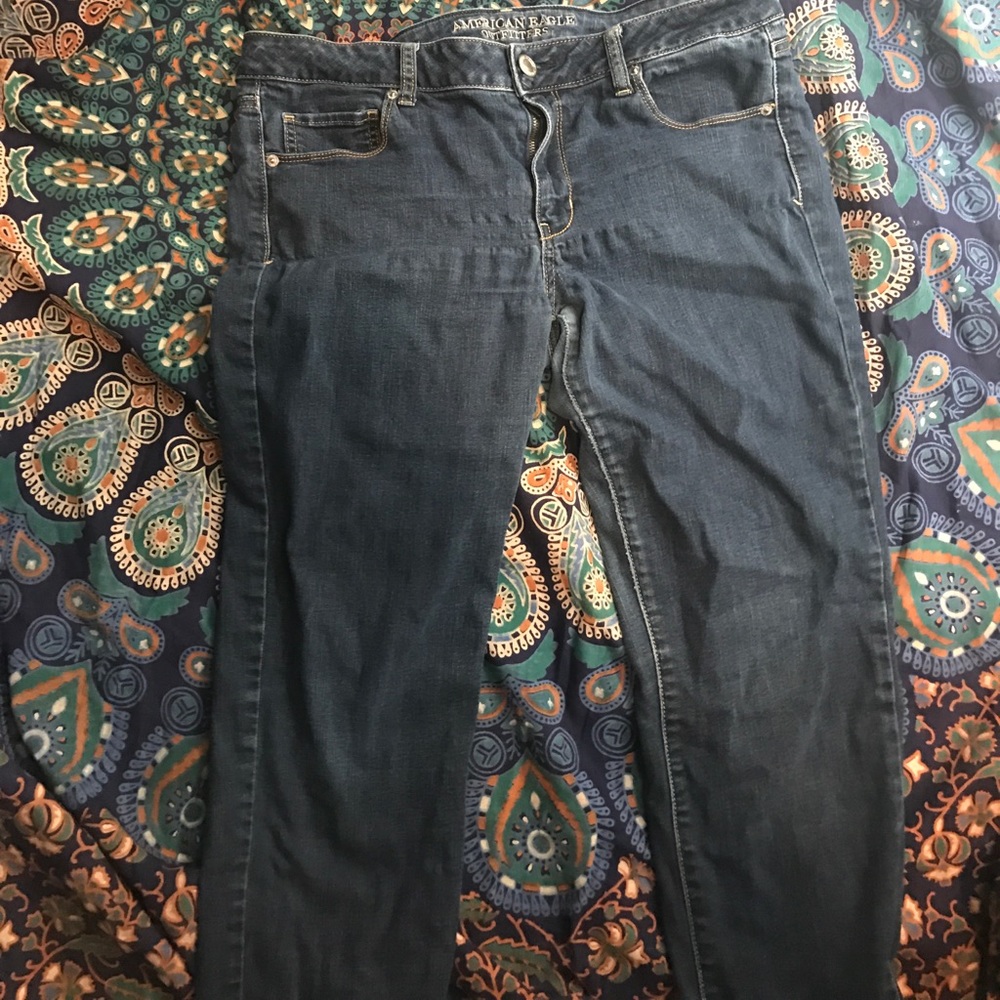 Dark wash jeans