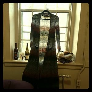 PRICE FIRM Sleeping on Snow Ombre Duster