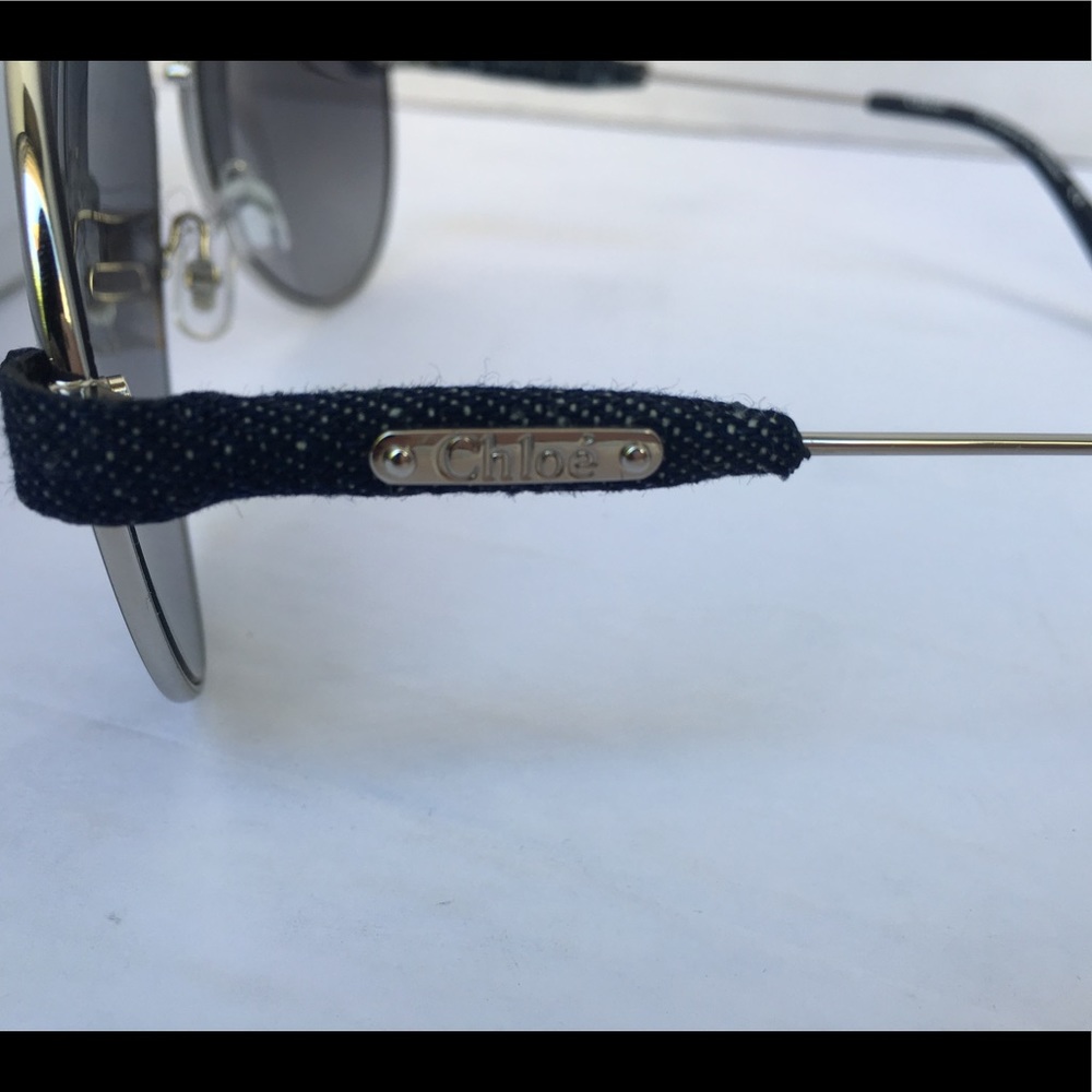 Chloe denim Tamaris Aviator sunglasses - Picture 3 of 7